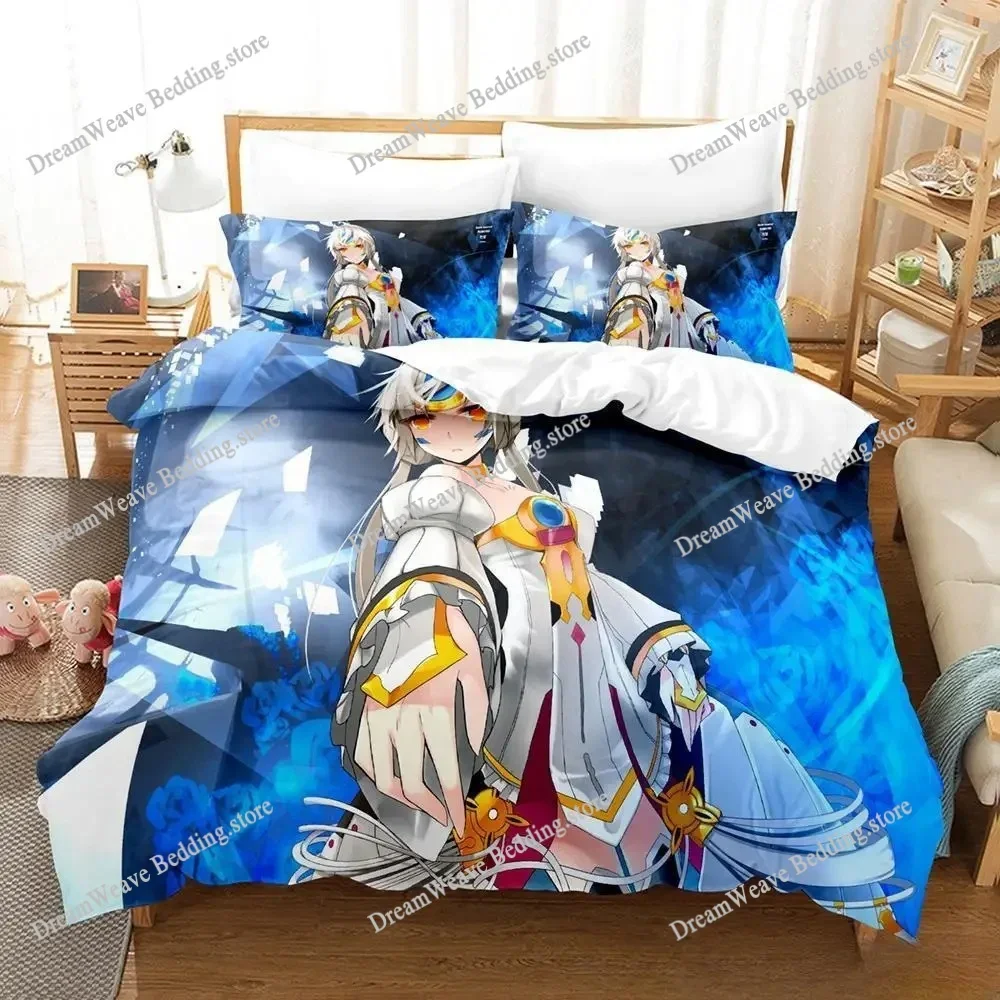 

New Elsword Bedding Set Single Twin Full Queen King Size Bed Set Adult Kid Bedroom Duvet Cover Sets 3D Print Game Anime