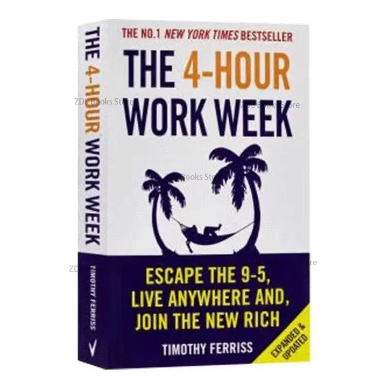 La semana de trabajo de 4 horas de Timothy Ferriss, Escape del 9-5, vivo en cualquier lugar y unirse al nuevo y rico libro Bestseller, Paperback inglés