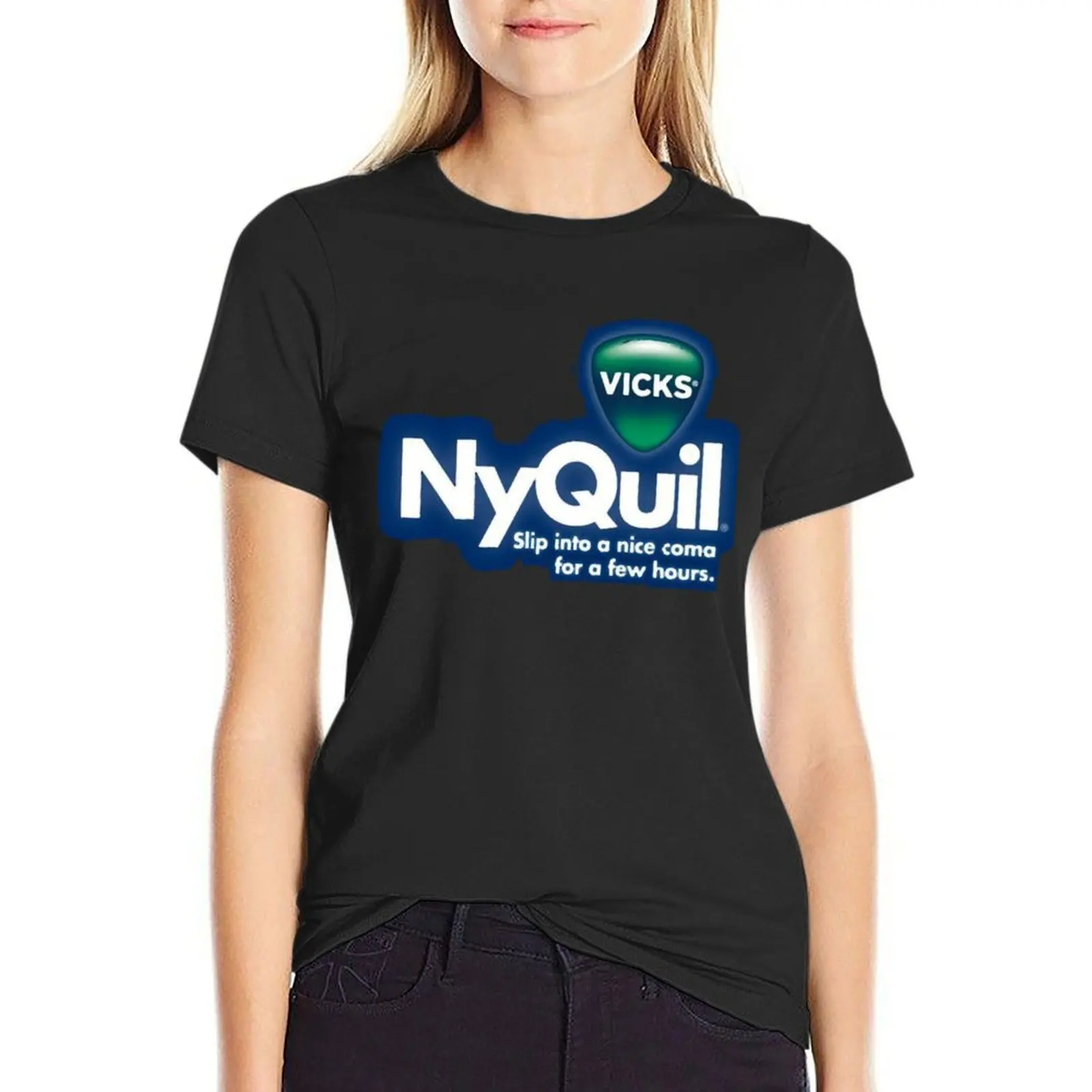 

NyQuil T-Shirt anime korean fashion t shirts for Women graphic
