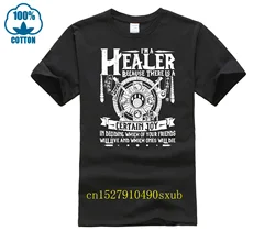 I'm A Healer The Joy In Deciding Monk World of Warcraft Shirts man's t-shirt World of Warcraft tee Short sleeve