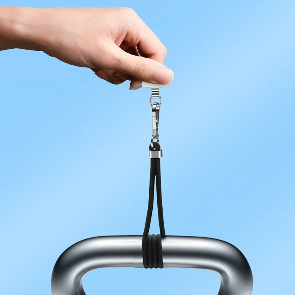 

Ultra-thin Phone Lanyard Tab Metal Anti-lost Phone Lanyard Clip Patch Anti-fall Snap Strap Mobile Phone Lanyard Patch