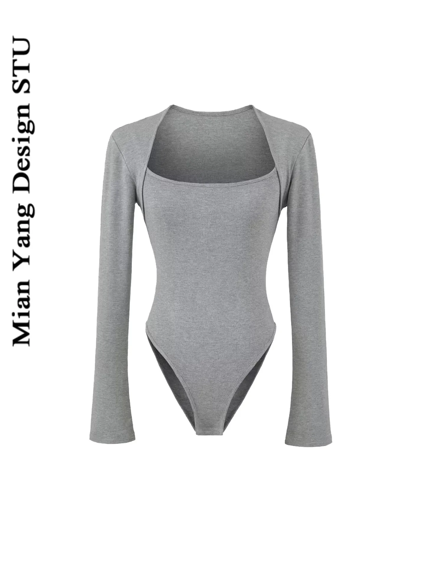 

Женский облегающий топ с высокой талией и длинным рукавом, укороченный, с эффектом утяжки живота, для ношения под одеждой, в уличном стиле