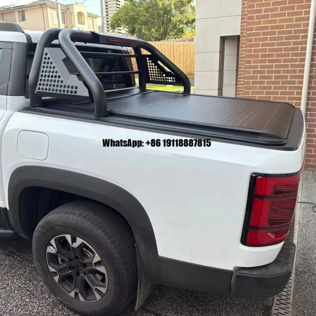 

Factory Direct 4x4 Aluminum Auto Tonneau Roller Shutter Cover for BYD SHARK6 2024+ Body Parts