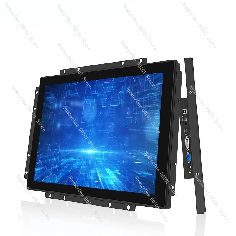 Customized IP65 EmbeddedTouch LCD Display HMI DC HD-MI  Capacitive Touch Screen Industrial