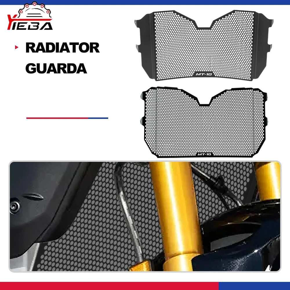 

Для YAMAHA MT-10 MT10 SP mt10 sp 2022-2023 аксессуары для мотоциклов алюминиевая решетка радиатора защитная решетка протектор