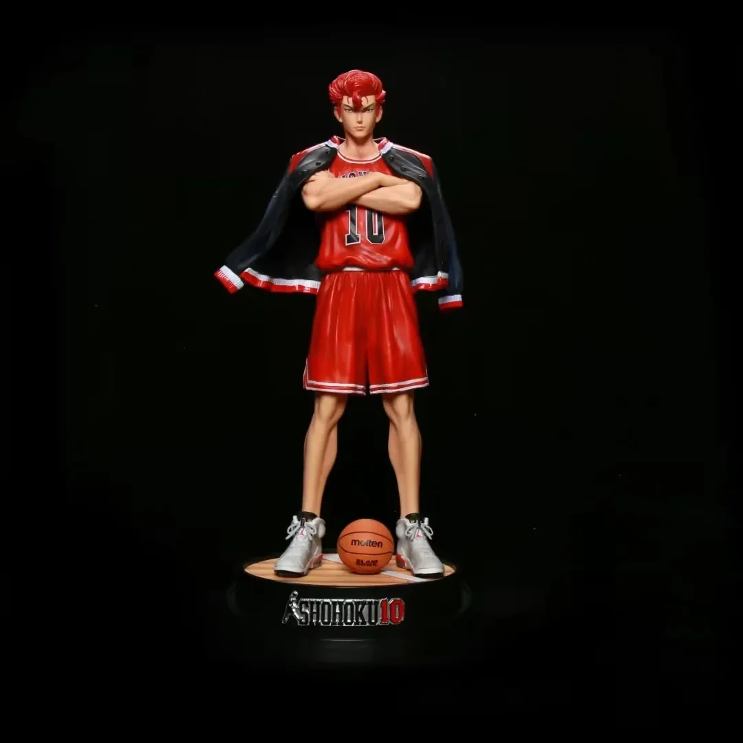 

Slam Dunk Collectible Statue Standing Pose In Box Limited Edition Action Figure Gk Cherry Blossom Sakura Hanamichi Figure Gifts
