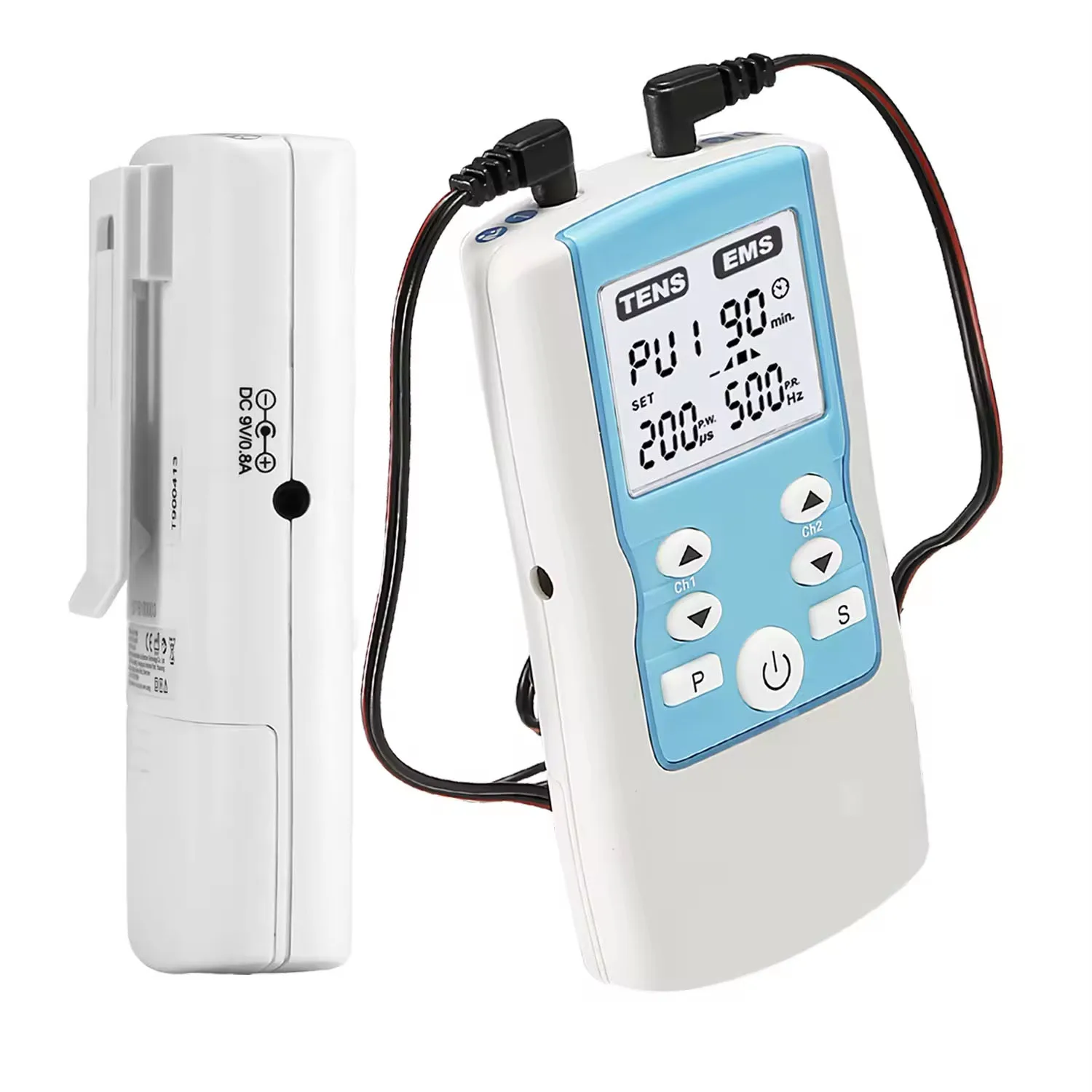 28 Modes Dual Channel TENS Unit Machine EMS Electrostimulator Muscle Therapy Stimulator Physiotherapy Pulse Full Body Massager