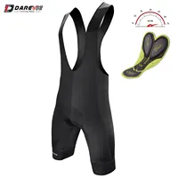 DAREVIE-pantalones cortos de ciclismo para hombre, Shorts con almohadilla de Gel 3D, 6H de paseo, equipo profesional de descenso, transpirables, pinza de pierna de 7CM