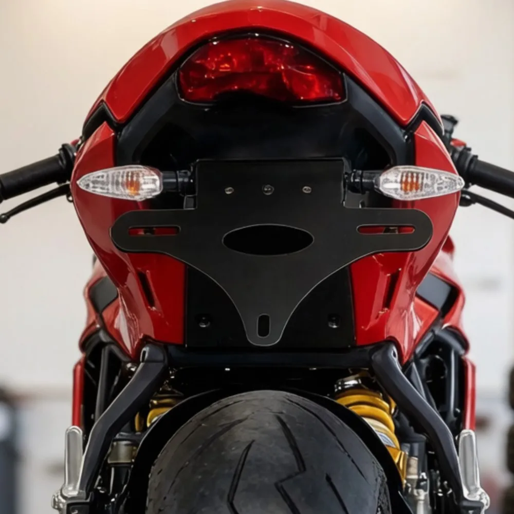 

Motorcycle License Plate Holder Bracket For DUCATI Monster 659/797/Plus/821/Stealth/1200/S/R Supersport 939/S/950/S 2018-2024