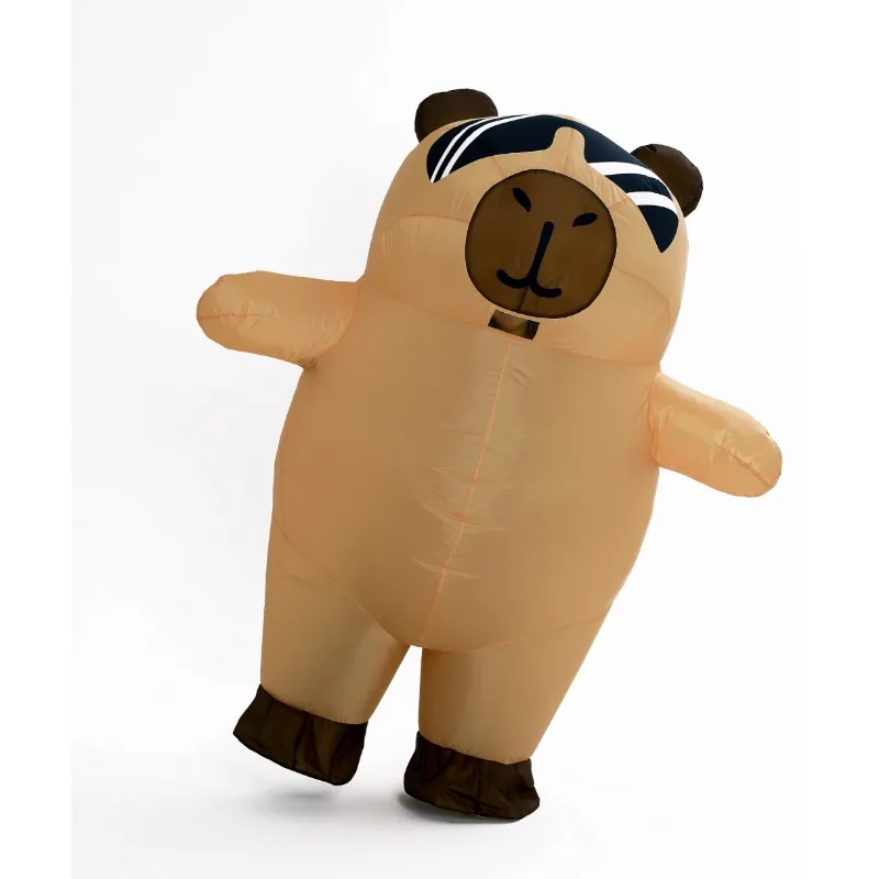 

Sunglasses Capybara Inflatable Costume Cute Cartoon Shark Costume Halloween Marine Animal Themed Party Funny Costume
