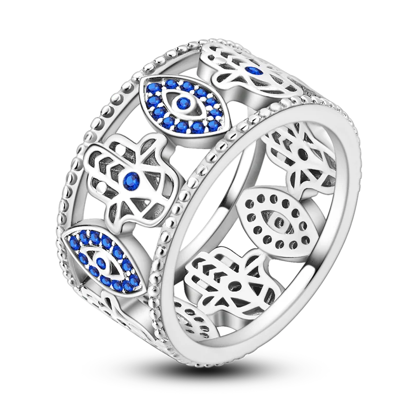 Women's 925 Sterling Silver Dream Catcher Ring