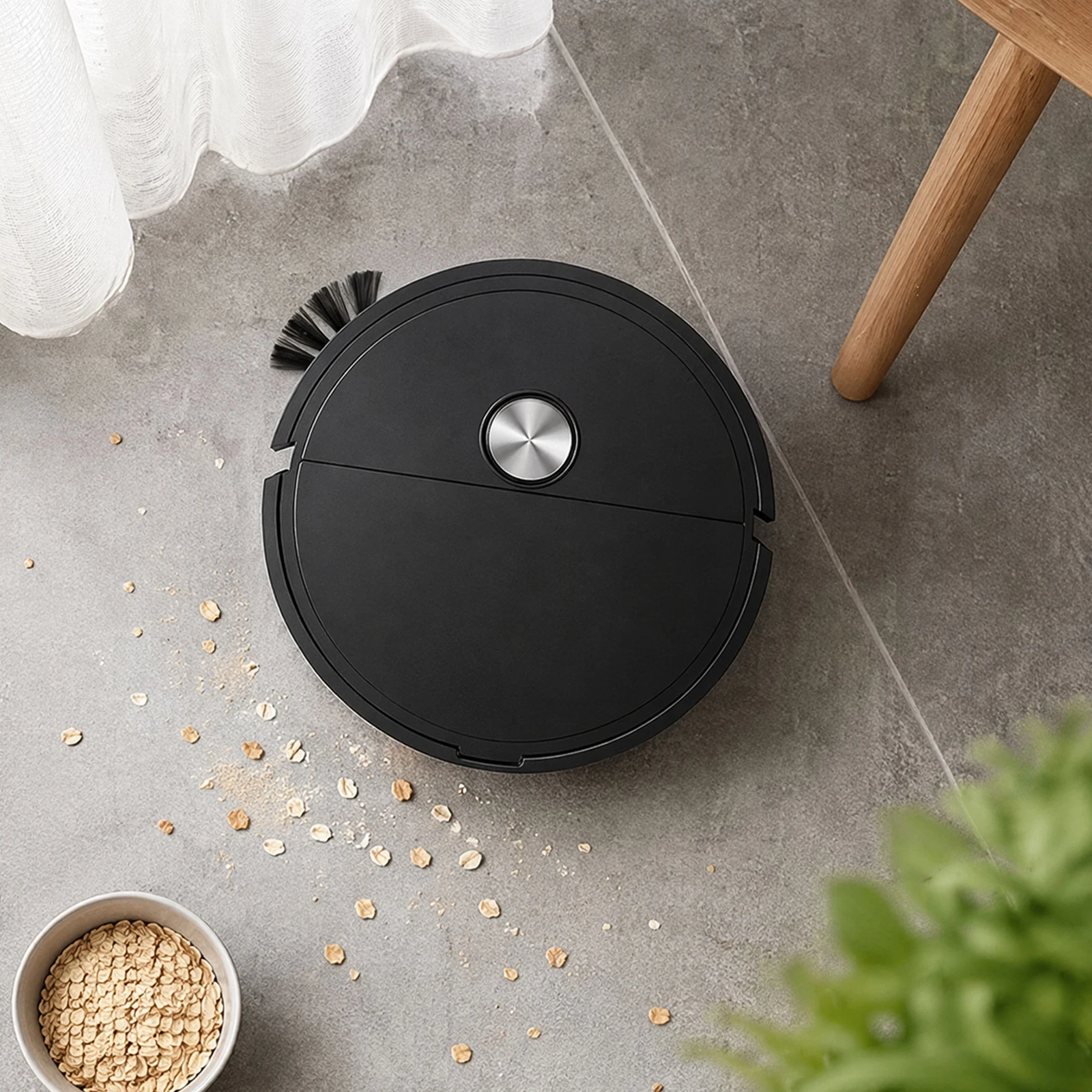 3 In 1 Multi Function Sweeping Cleaners Automatic Obstacle Avoidance Compact Car Robot Vacuum Easy To Use for Car&Home Cleanings