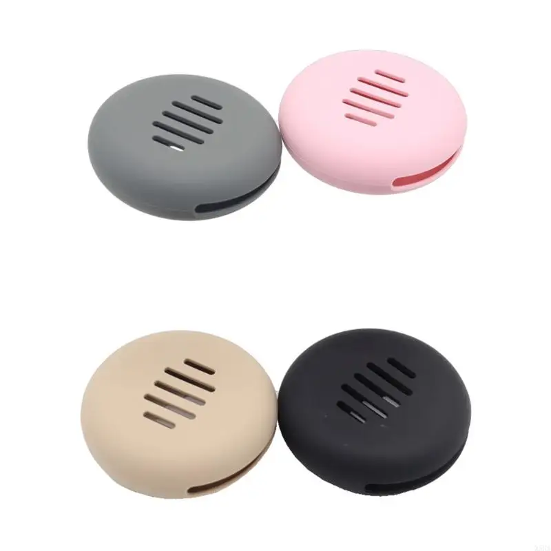 X5XA Travel Friendly Silicone Case Puff Holder for Makeup Sponge Storage