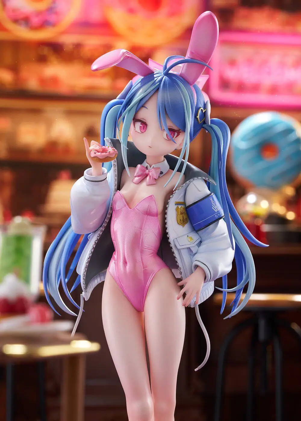 

21 см Аниме-фигурка Hehuan Yuan Blowing Snow Blue Archive, сборная модель из смолы GK, белая, для самостоятельной сборки, статуэтка, игрушка, кукла