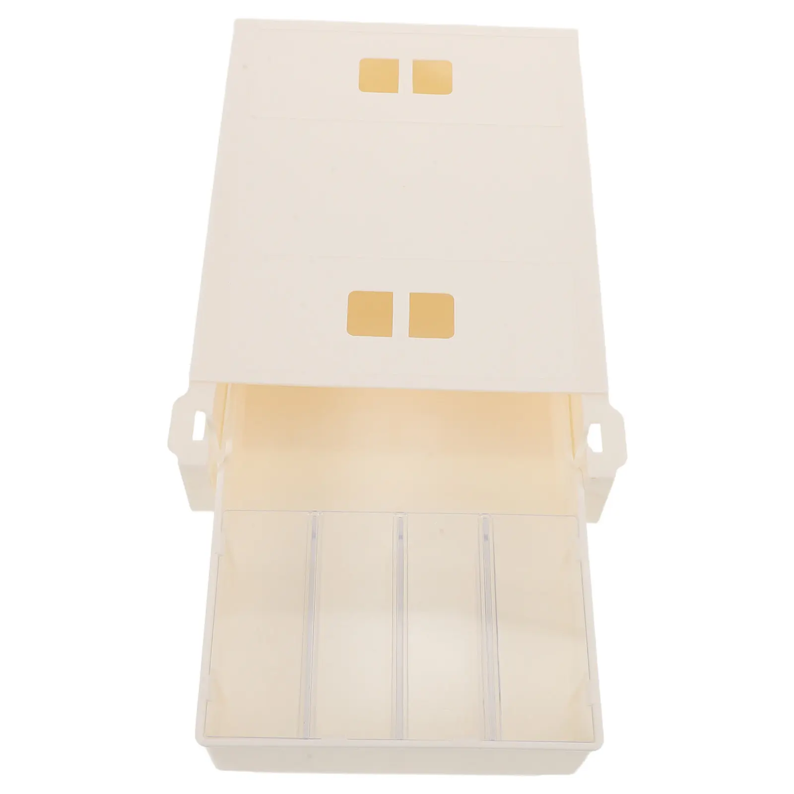 Nail Supplies Organizer Under Desk Drawer Attachment Slide Out Hanging Design for Salon School Office Home Sturdy Plastic Nail - view 3