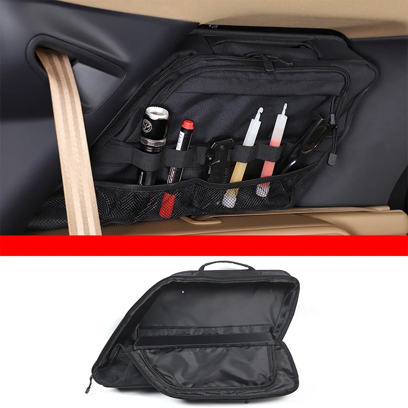 

For Land Rover Range Rover Vogue 2023-2024 Car Trunk Side Window Storage Bag Auto Cargo Storage Bag Accessories