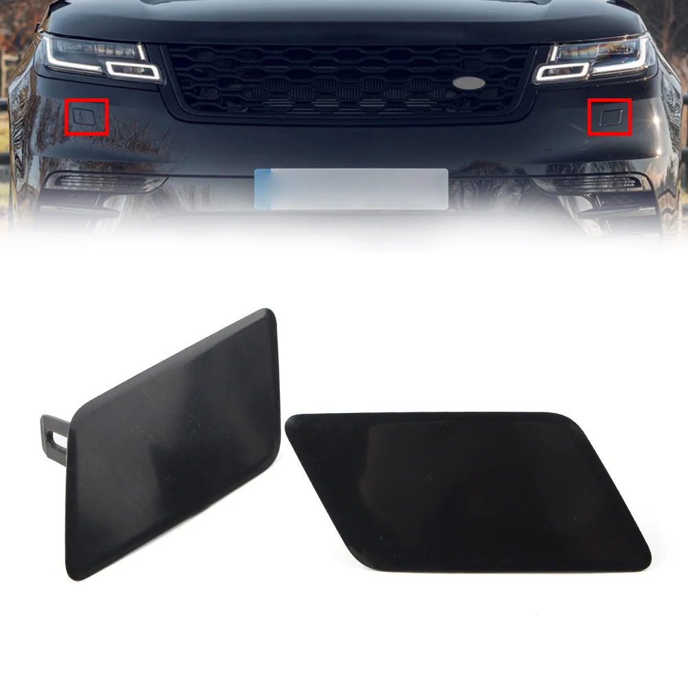 1Pcs Front Headlamp Washer Cover Cap Left/Right For Land Rover L560 Range Rover Velar 2017 2018 2019 LR093500/LR093499