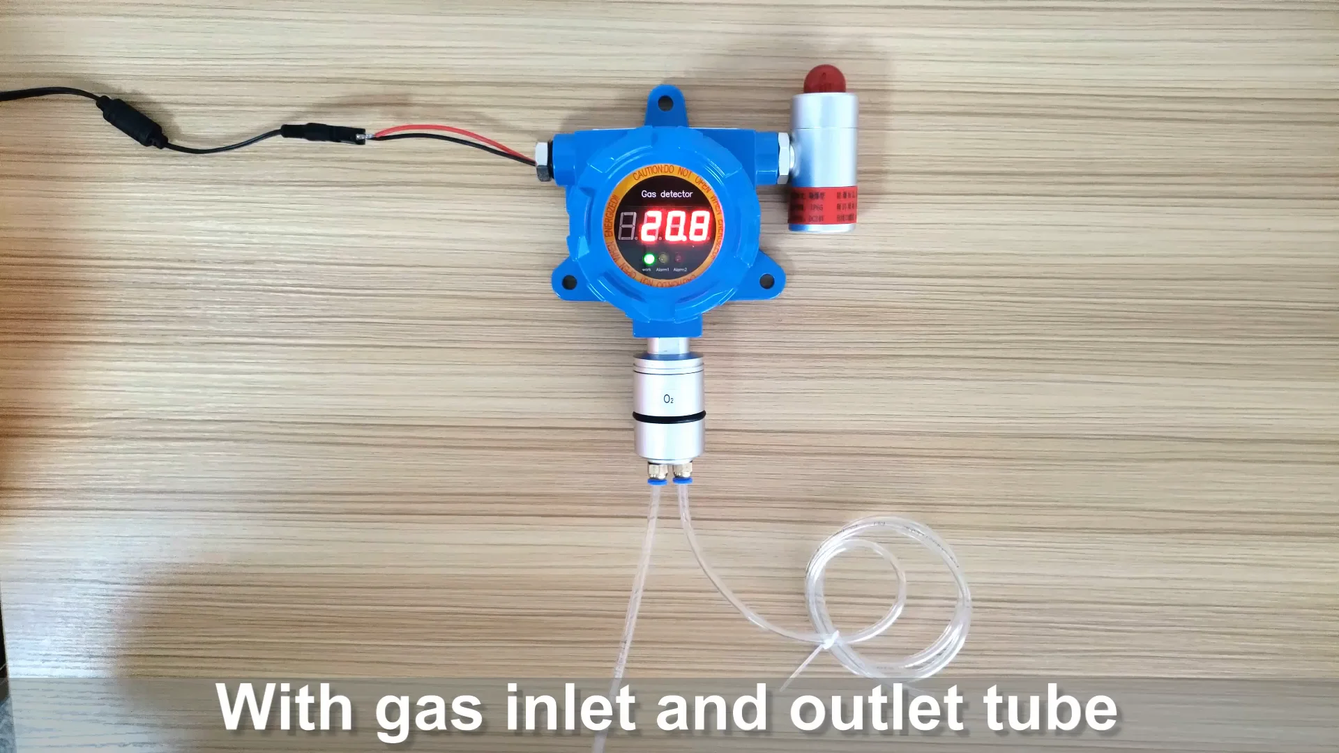 Pipeline Use Fixed hydrogen sulfide H2S Gas Detector