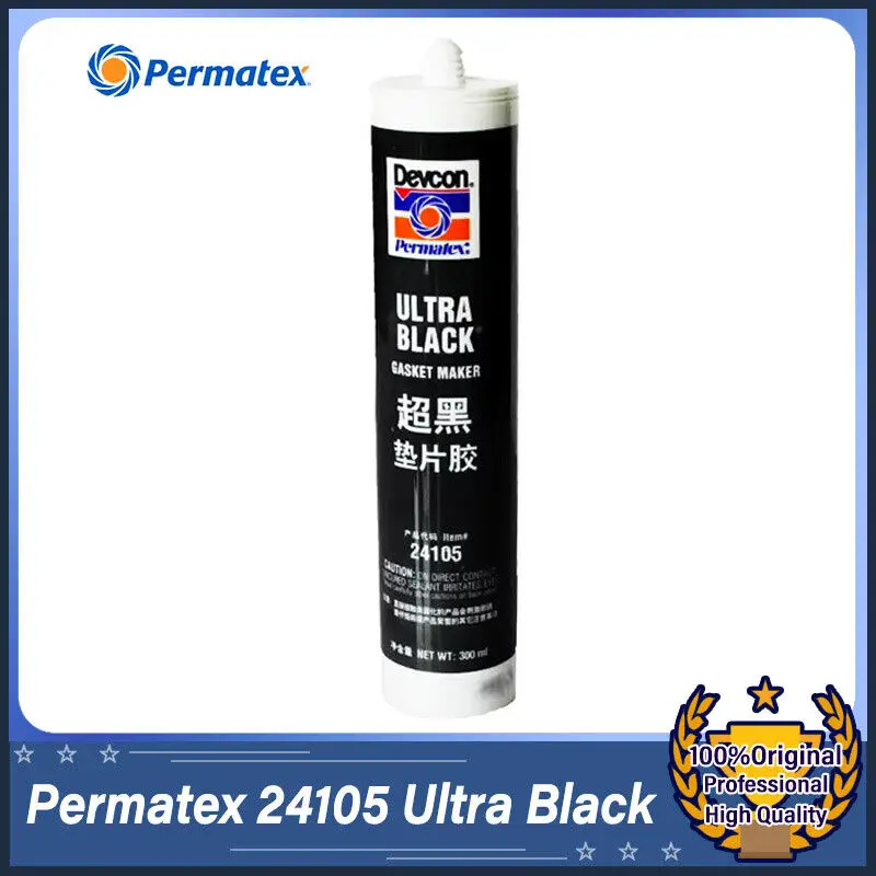 Devcon Permatex 24105 Ultra Black Gasket Maker CN Domestic 300ml Oil Resistance