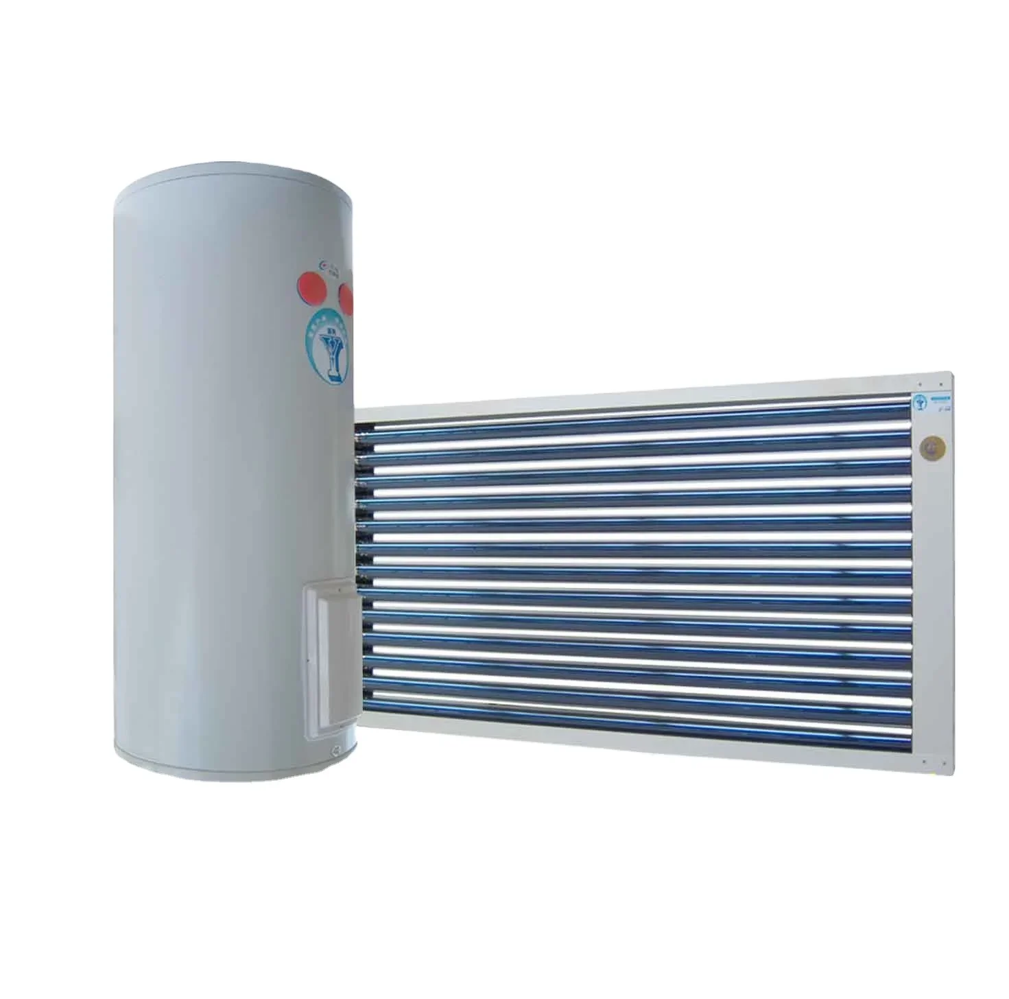 Flat type vaccum tubular solar water heater easy to Install solar water heater