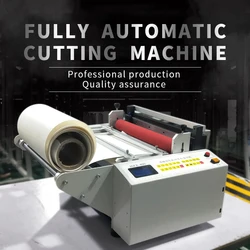Automatic Cloth Tape Cutting Machine, LCD Screen for Non-woven Fabric Bubble Film, Copper Foil Kraft Paper, PVC Film