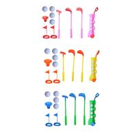 Kids Golf Set Mini Golfs Play Set Sports Garden Game Gifts Portable Toy Sport Golf Club Balls Toys for Toddlers Children Kids