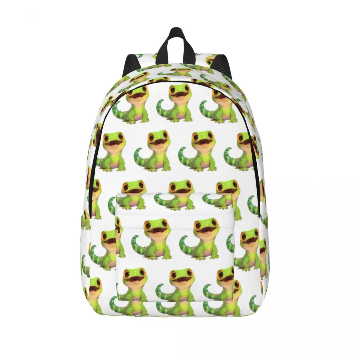 

Милый студенческий рюкзак с изображением ящерицы Happy Friend, школьная сумка, походный дорожный рюкзак для мужчин, женщин, модная сумка для книг для мальчиков и девочек, сумка на плечо