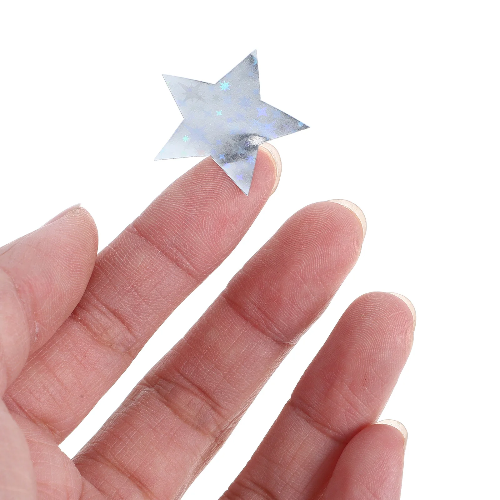 2-rollen sterstickers zelfklevende decoratieve sterstickers geschenkverpakkingen stickers kinderen beloning klaslokaalbenodigdheden