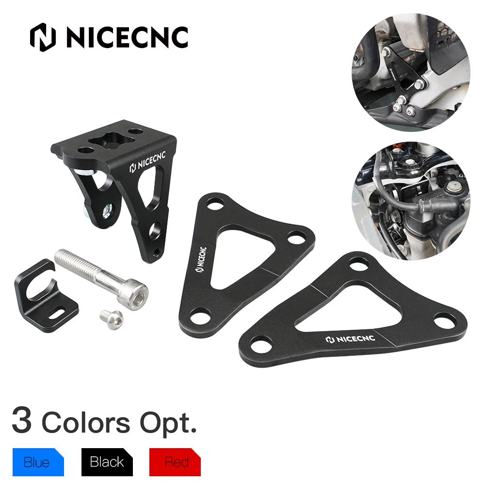 

NiceCNC Engine Mount Stay Fixing Brackets Kit For YAMAHA YFZ450 2017 450X 2010-2011 YFZ 450R 450RSE 2009-2022 Billet Aluminum