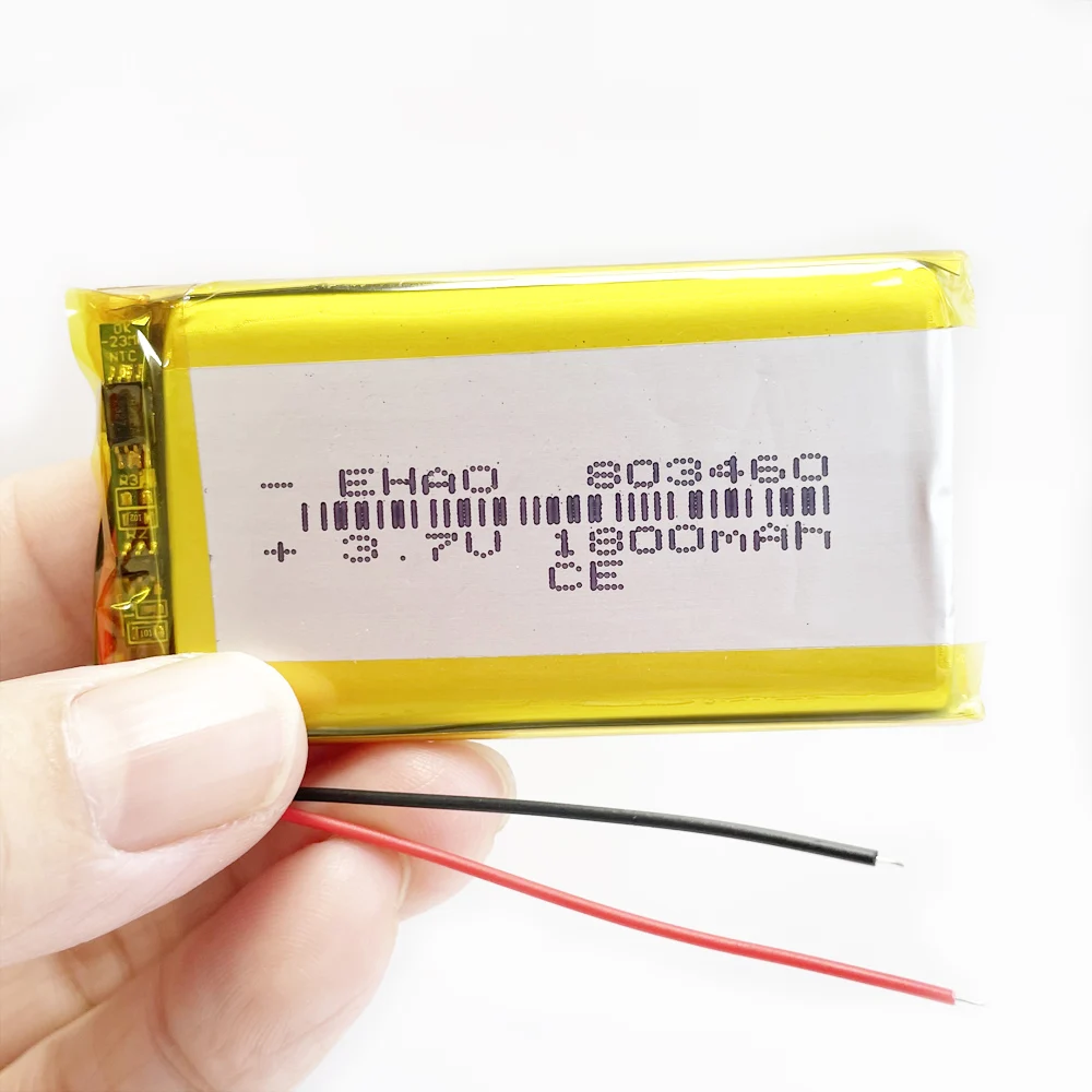 Литий-полимерная аккумуляторная батарея 3,7, 1800 в, 803460 мАч для DVD внешнего аккумулятора, фотоаппарата, GPS, ноутбука, ПК, рекордера