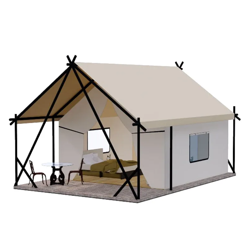 STLF 럭셔리 1680D 옥스포드 원단 캠핑 텐트 방수 및 스타일리시 리조트 또는 사냥 모험용