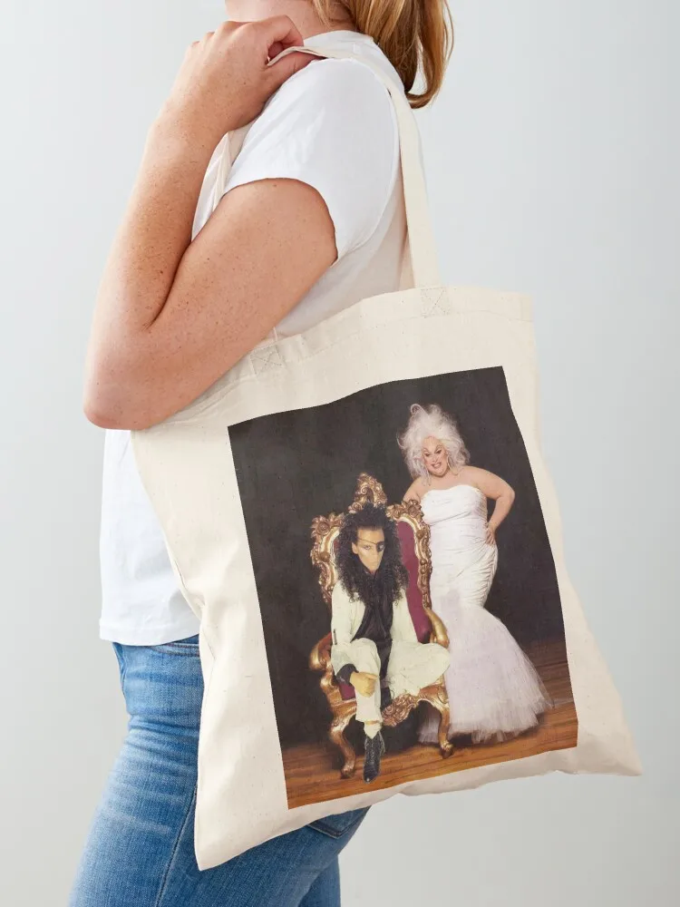 

Pete Burns and Divine - The Legends Tote Bag Canvas stote bag canvas bags reusable shopping bags