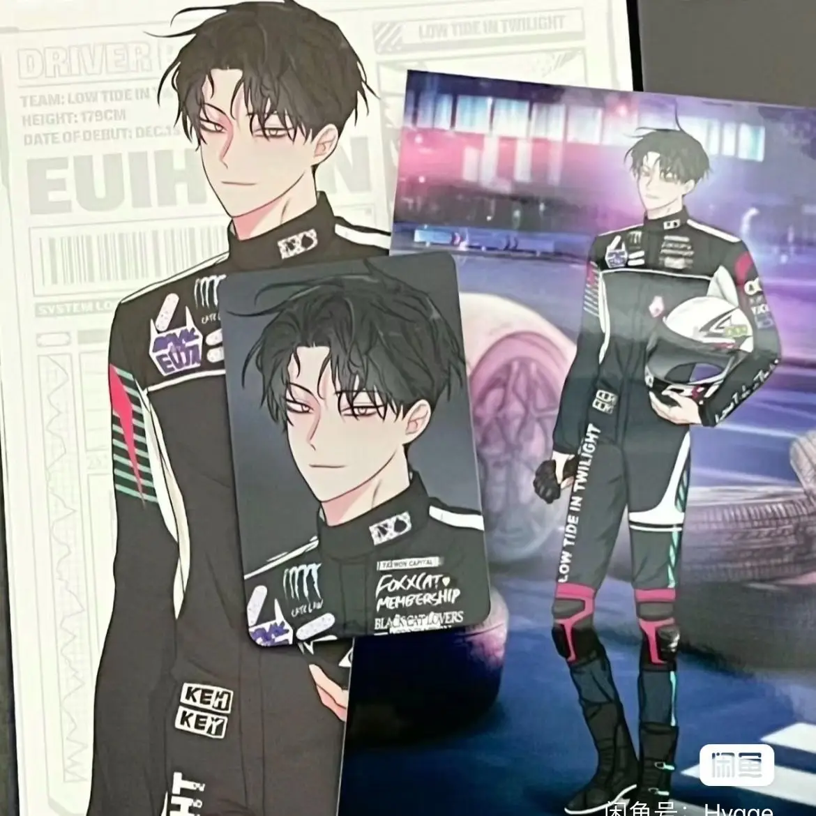 

Low Tide in Twilight аниме-карта Kim EuiHyun 3 дюйма маленькая открытка детские канцелярские принадлежности студенческая коллекция сообщений подарок водонепроницаемый