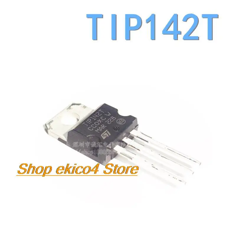 10pieces Original stock  TIP142 TIP142T TO-220  