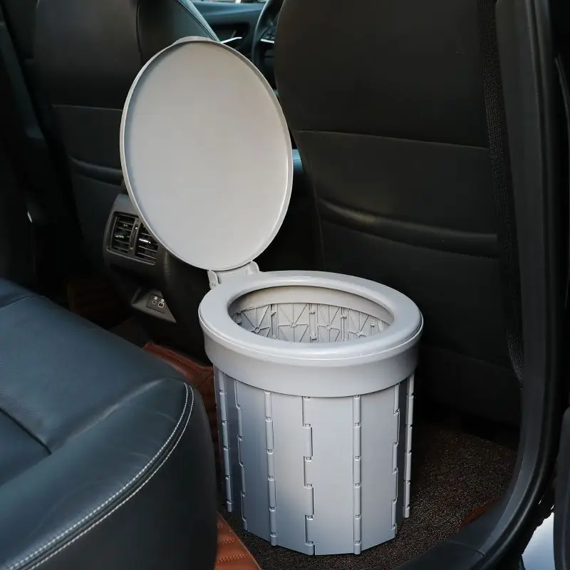 Car Toilet Folding Portable Mobile Deodorant Car Travel Toilet Artifact