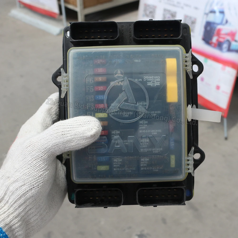 

SANY75C Excavator Fuse Box 12V/24V OEM 365111-56110 for SANY SY75C SY135C SY155C Digger Middle East Africa Stock