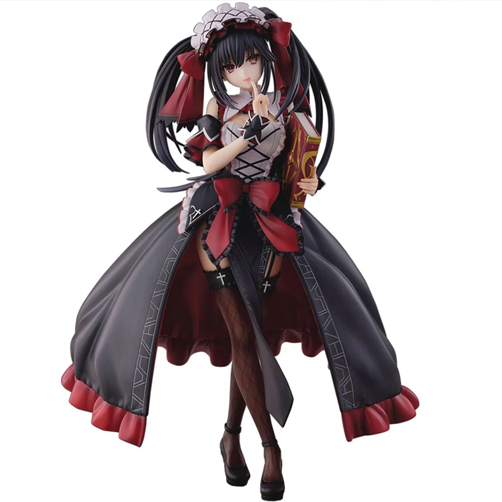 

Аниме Tokisaki Kurumi Фигурка милая Kurumi Tokisaki Фигурка loli девушка статуя ПВХ Модель автомобиля Декор Коллекция Игрушки для мальчиков Подарки