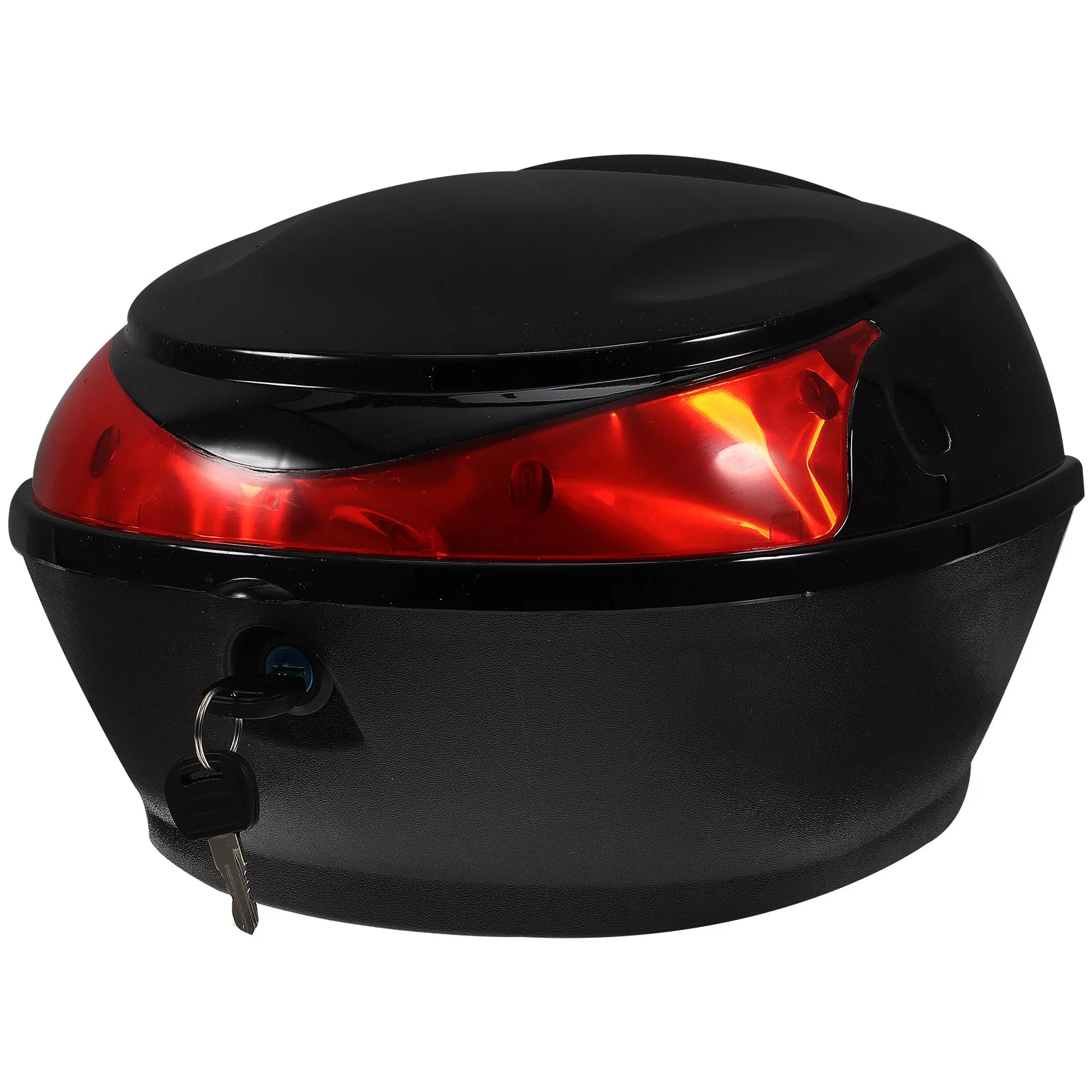 Trunk Luggage Box Tail Motorcycle Case Scooter Storage Heat Resistant Anti Pressure Sturdy Easy Install Travel Trunk
