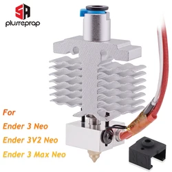 Hotend Kit For Ender 3 Neo V2 Neo Max Neo J-head Hotend Heatbreak Nozzle Block 1.5 Meter Heater Thermistor 3D Printer Part