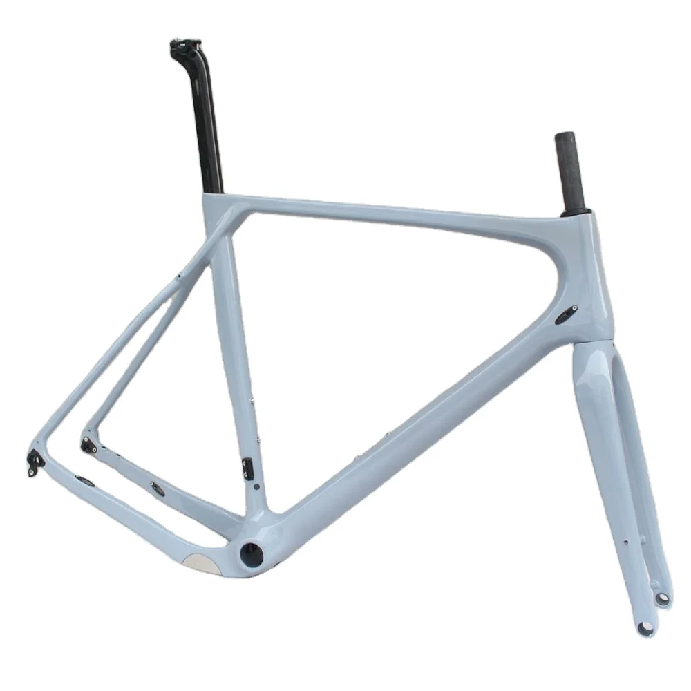 

142x12mm Disc Brake Carbon Gravel Bike Frameset Full Carbon Bicycle Frame Road Bike Cyclocross Gravel