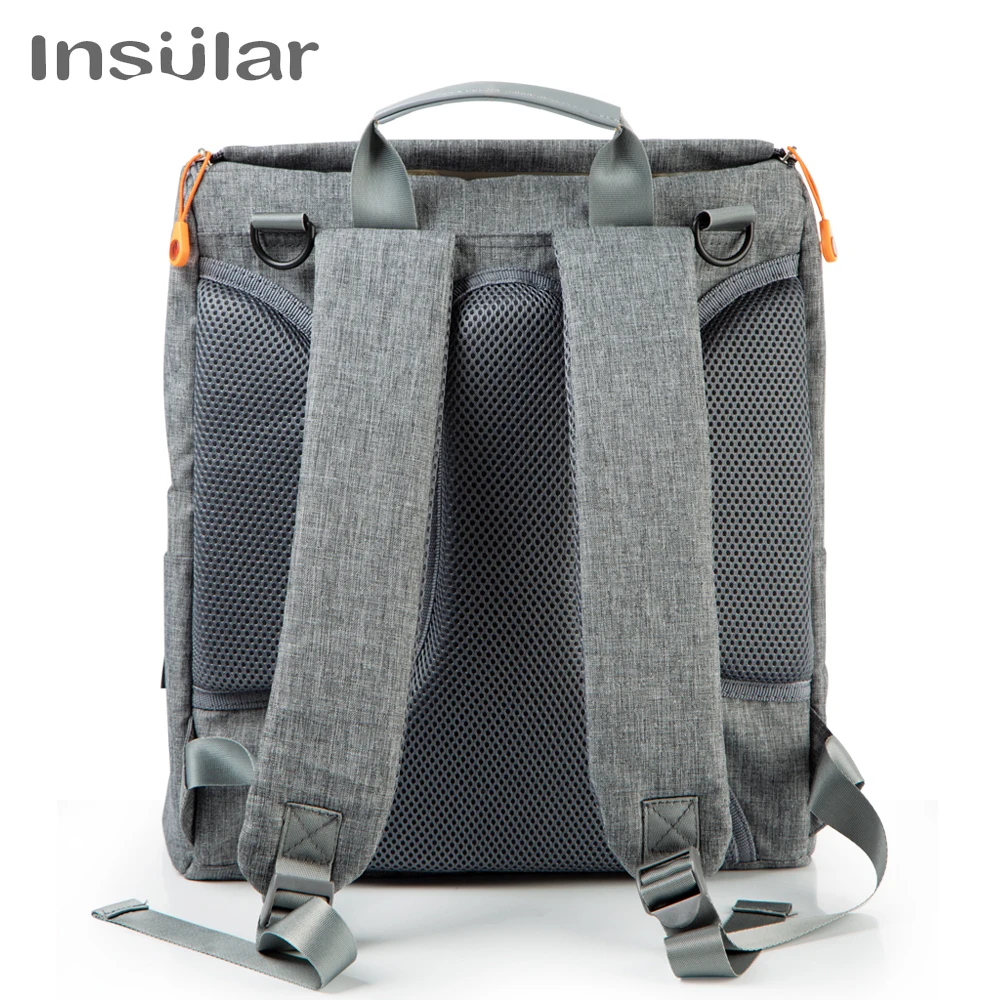 Insular Baby Diaper Stroller Bag Large Capacity Nappy Backpack Designer Nursing Bag Fashion Travel Mommy Backpack Baby Care Bag