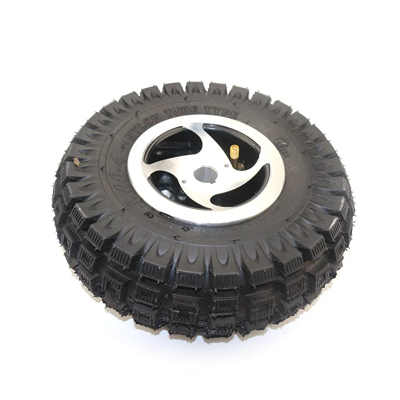 3.00-4 Scooter wheels Mini ATV 17mm /19mm Keyway  hub and  tire  inner  Off Road pattern tyre kit