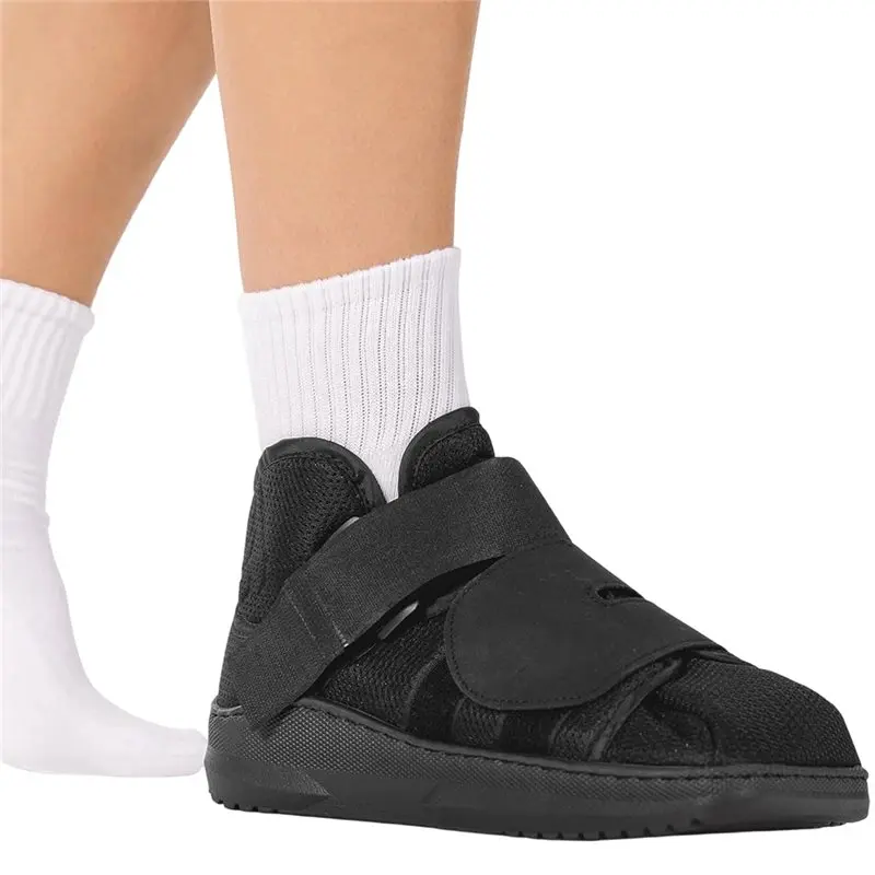 Closed Toe Walking Shoe Broken Toe Cast Boot, Fractured Foot Brace For Metatarsal Stress Fracture,Post-Op Bunion