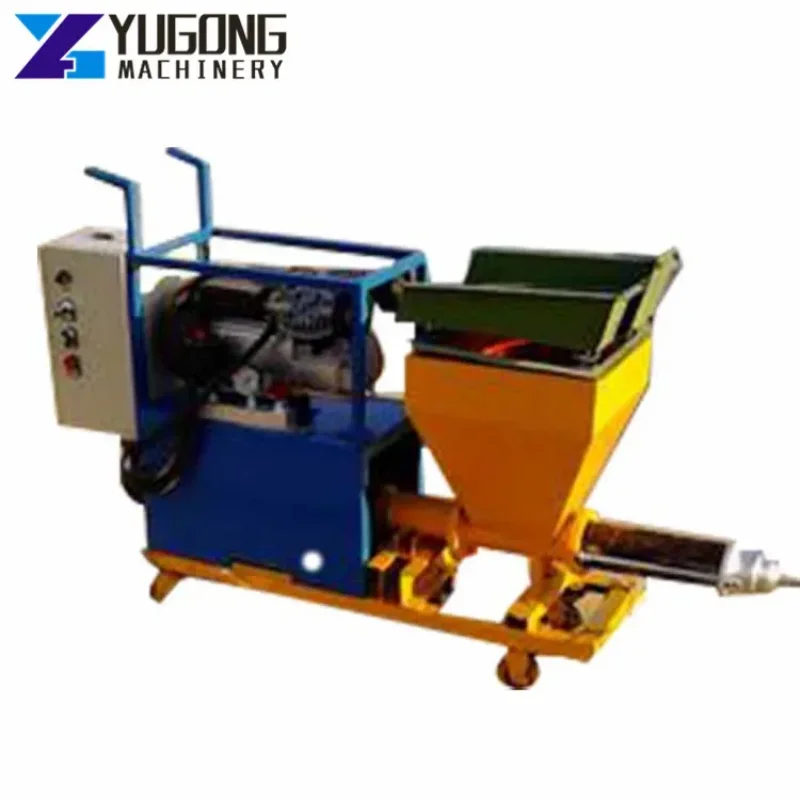 YG Mortar Spraying Machine Projection Building Wall Plaster Design Wall Sand Cement Sprayer Plaster Machinery for Construction