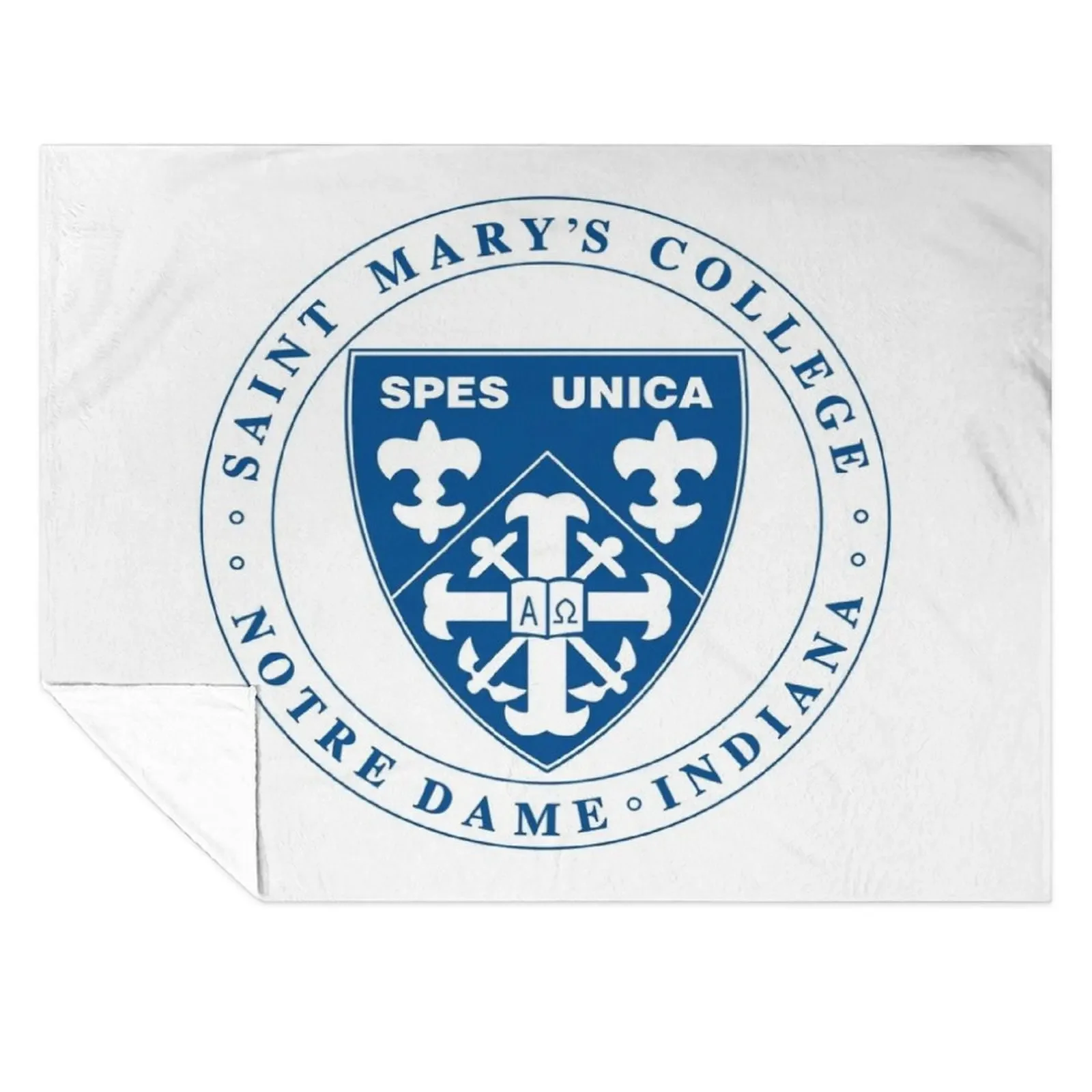 

Saint Mary's College Throw Blanket Travel Heavy Cute Plaid blankets ands Blankets