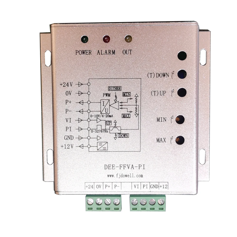Proportional Valve Control Amplifier High Precision Pulse Intelligent Amplification Board For Hydraulic Valve Enclosure