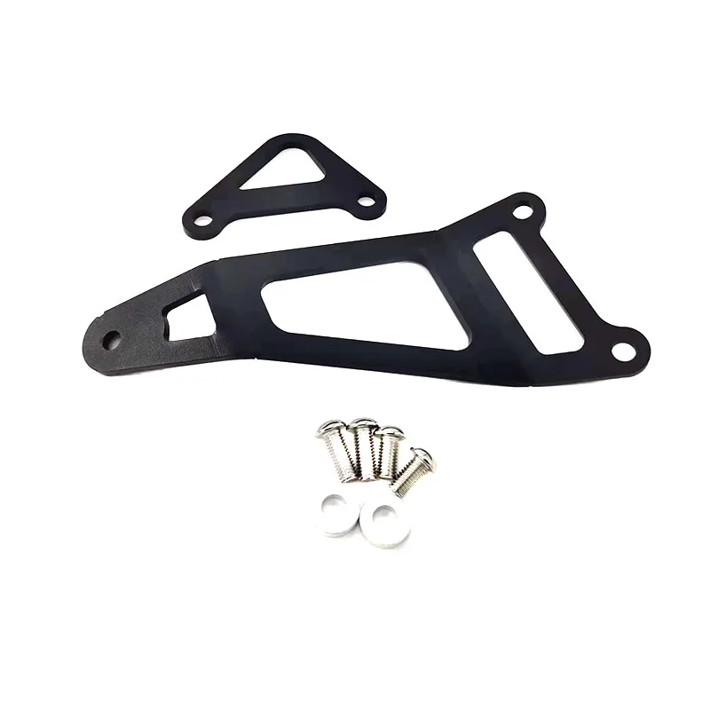 Rear Foot Pegs Exhaust Reinforcement Bracket Modified Accessories for Yamaha MT-03 MT-25 YZF R25 R3 Motorcycle view 4
