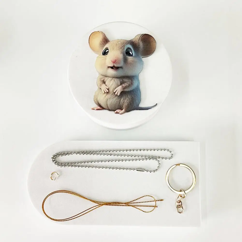 Car Charm Adorable Mouse-shaped Car Pendant for Rearview Mirror Cute Ornament for Car Easy to Hang Auto Accessory Staircase