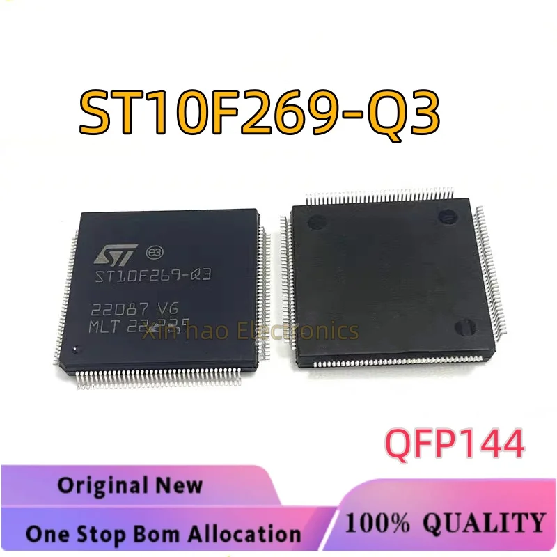 1pcs/lot  New Original ST10F269-Q3 ST10F269 QFP144 Tapping CPU SMT 16-bit MCU in Stock