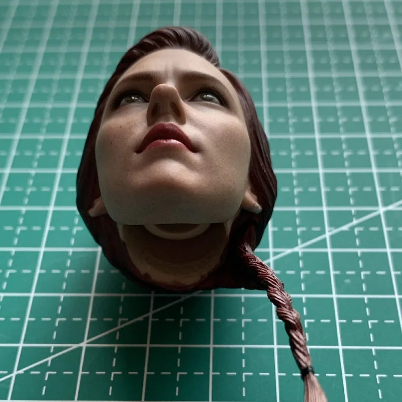 1/6 Scale Scarlett Johansson Head Sculpt Female Soldier  Natasha Romanoff Head Played Model Toy Collection